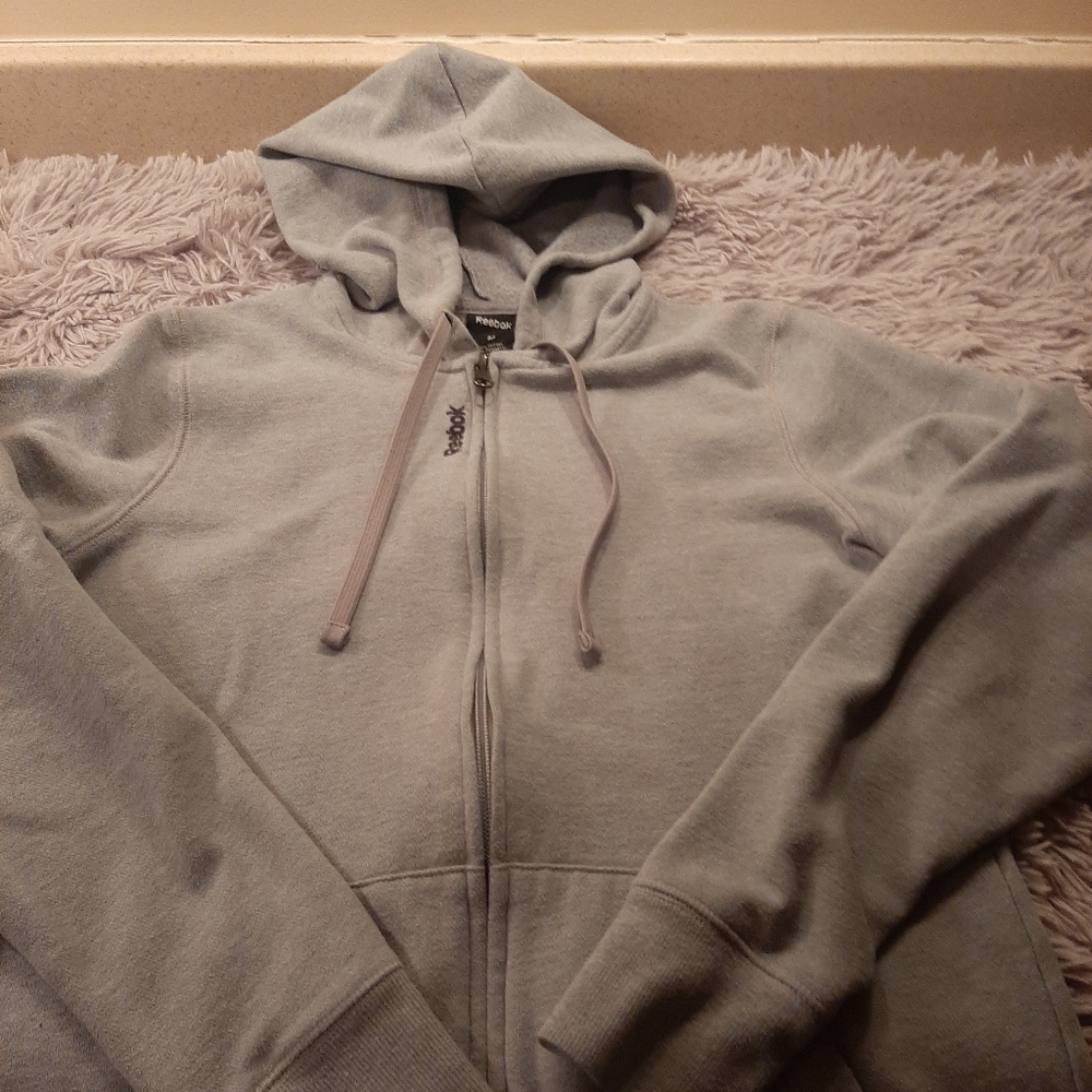 Reebok Zip Up Hoodie Size Med